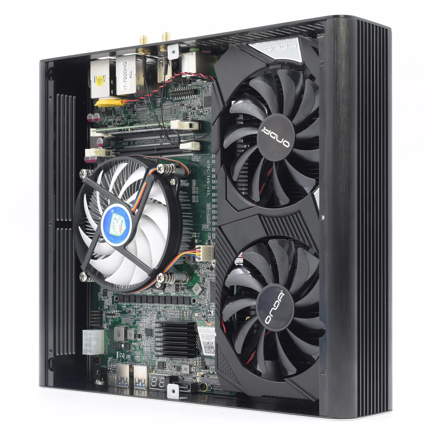 Игровой Компьютер VENOEN Intel Core i7 7820HK 7920HQ GeForce GTX 1650 4G Windows Linux HDMI DVI M2 3 Дисплей MINI pc|Мини