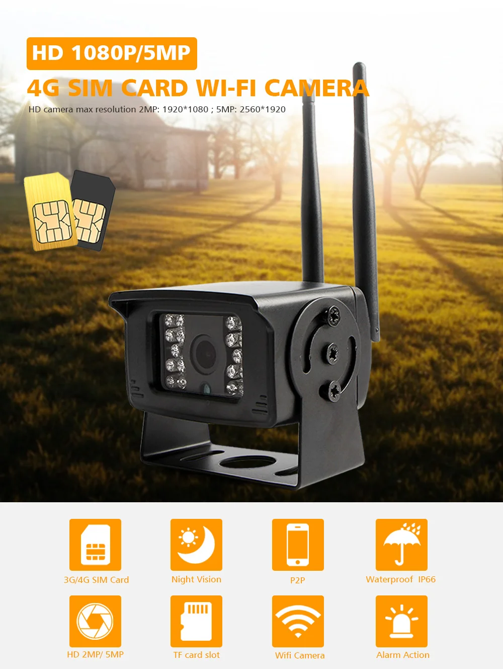 4G WIFI IP Camera (1)