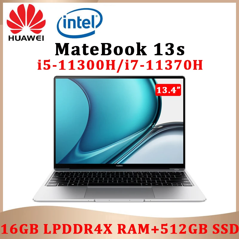 Ультратонкий ноутбук HUAWEI MateBook 13s 2021 дюйма 16 ГБ ОЗУ 512 SSD | Компьютеры и офис