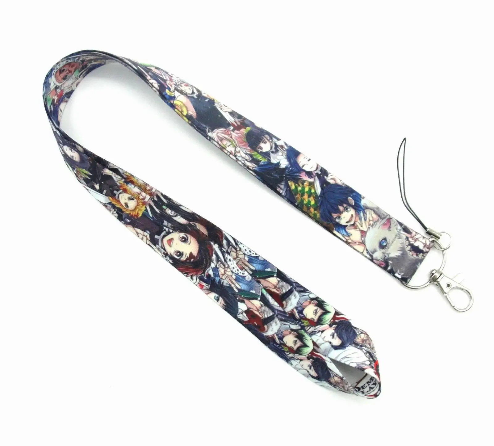 winifred sanderson costume Demon Slayer: Kimetsu no Yaiba Lanyards Cool Neck Strap Phone ID Card Holder Lanyard For Keys Hanging Rope Lanyards Tanjirou naruto cosplay