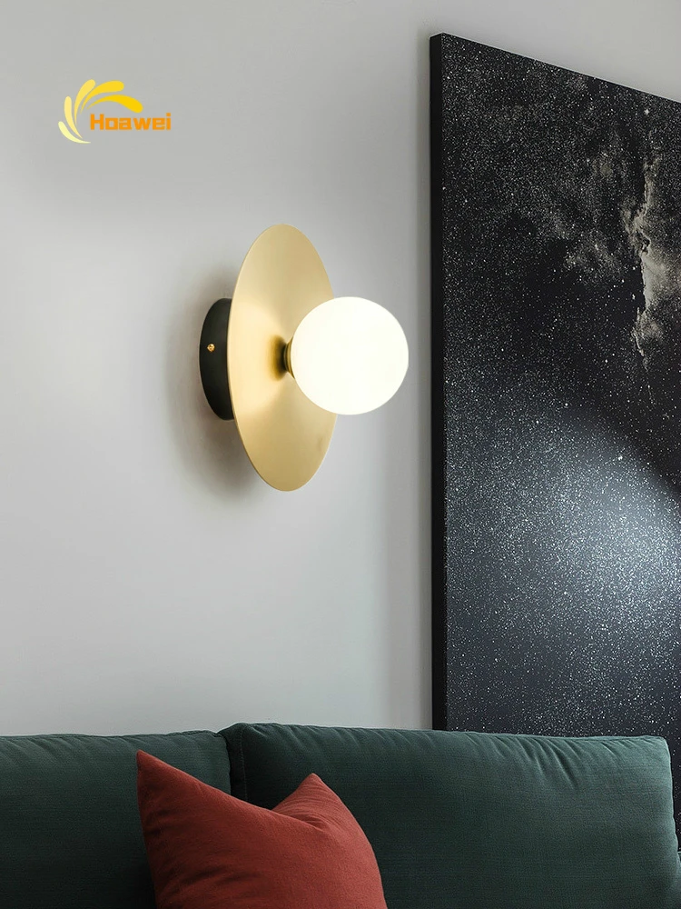 

Винтажный светодиодный настенный светильник, декоративные железные золотистые лампы для спальни, гостиной, столовой, чтения, домашний декор