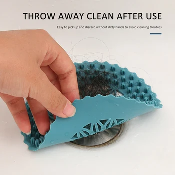 

Drain Hair Kitchen Sewer Outfall Strainer Sink Filter Anti-blocking Floor Washing Vegetables Garbage Sink Floor Drain Cover Filt