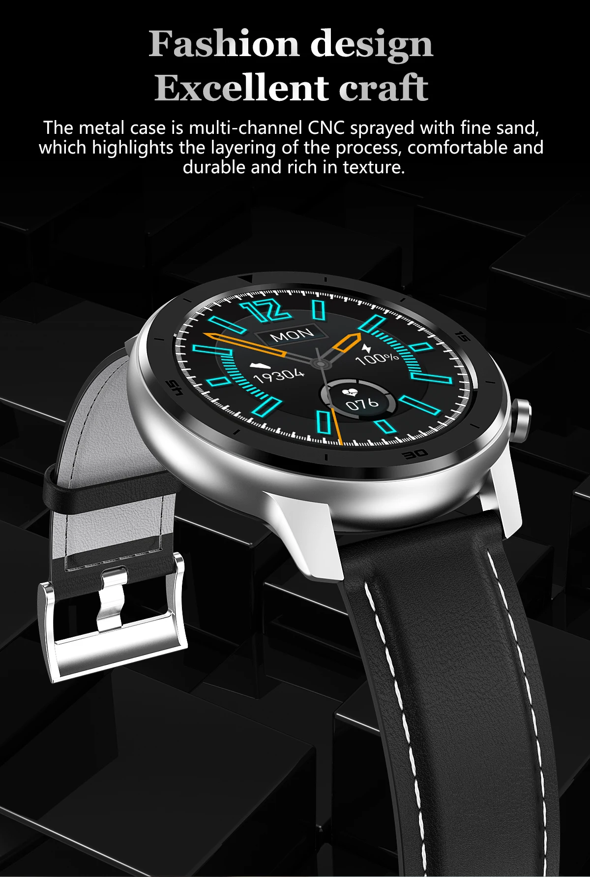 DT78 Смарт-часы для мужчин и женщин, умные часы, браслет, фитнес-трекер, беспроводные устройства, водонепроницаемый монитор сердечного ритма
