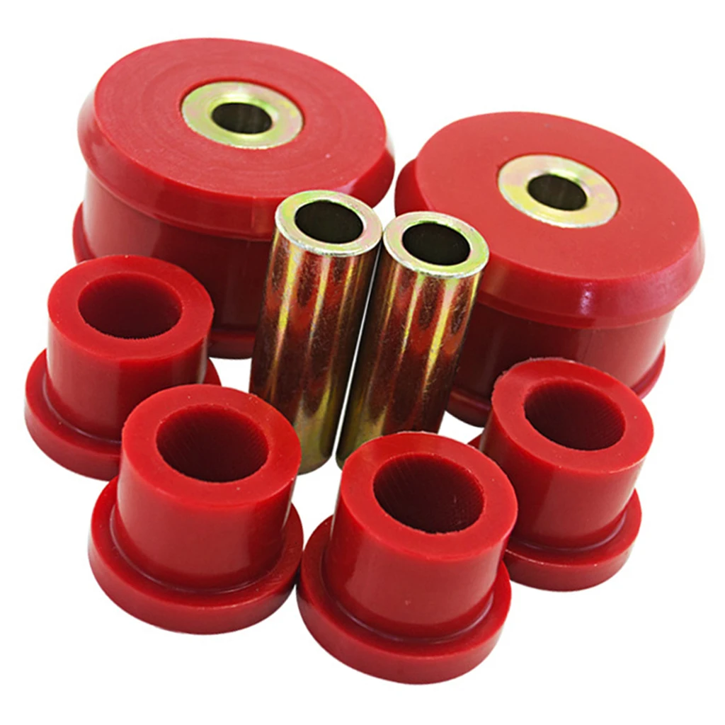 Car Front Control Arm Bushing Kit Fit for VW Beetle Golf Jetta 85-06 (Red)