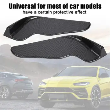 

A Pair ABS Look/Black Universal Car Front Bumper Splitter Lip Bumper Deflector Spoiler Diffuser Canard Lip Protection