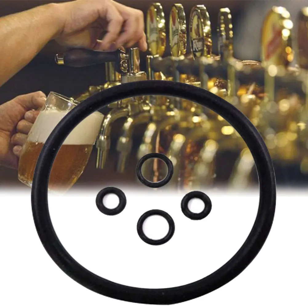 

O Ring Set Home Brewing Replacement Multifunctional Sealing Silicone Beer Keg Durable Kitchen Tools Bar Accessories Gasket
