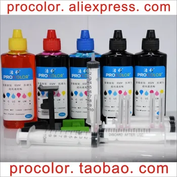 

804 XL Black T6N10AA CISS Dye ink refill kit for hp Envy Photo Tango X 2RY54A 2RY55A 2RY56A 3DP64A 3DP65A 3DP66A inkjet printer
