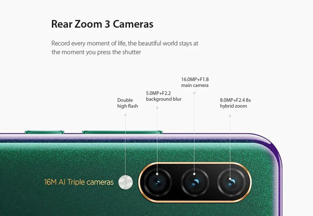 Смартфон lenovo Z6 Lite с глобальной прошивкой, 6 ГБ, 128 ГБ, мобильный телефон, 2340*1080, 6,3 дюймов, 16 МП, AI Smart 3 камера Snapdragon 710, 4050 мАч