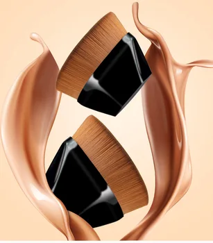 

#55 Magic Brush Seemless Powder Foundation Brush Not Eat Foundation Makeup Face Powder Blush Petal Flat Makeup Brush
