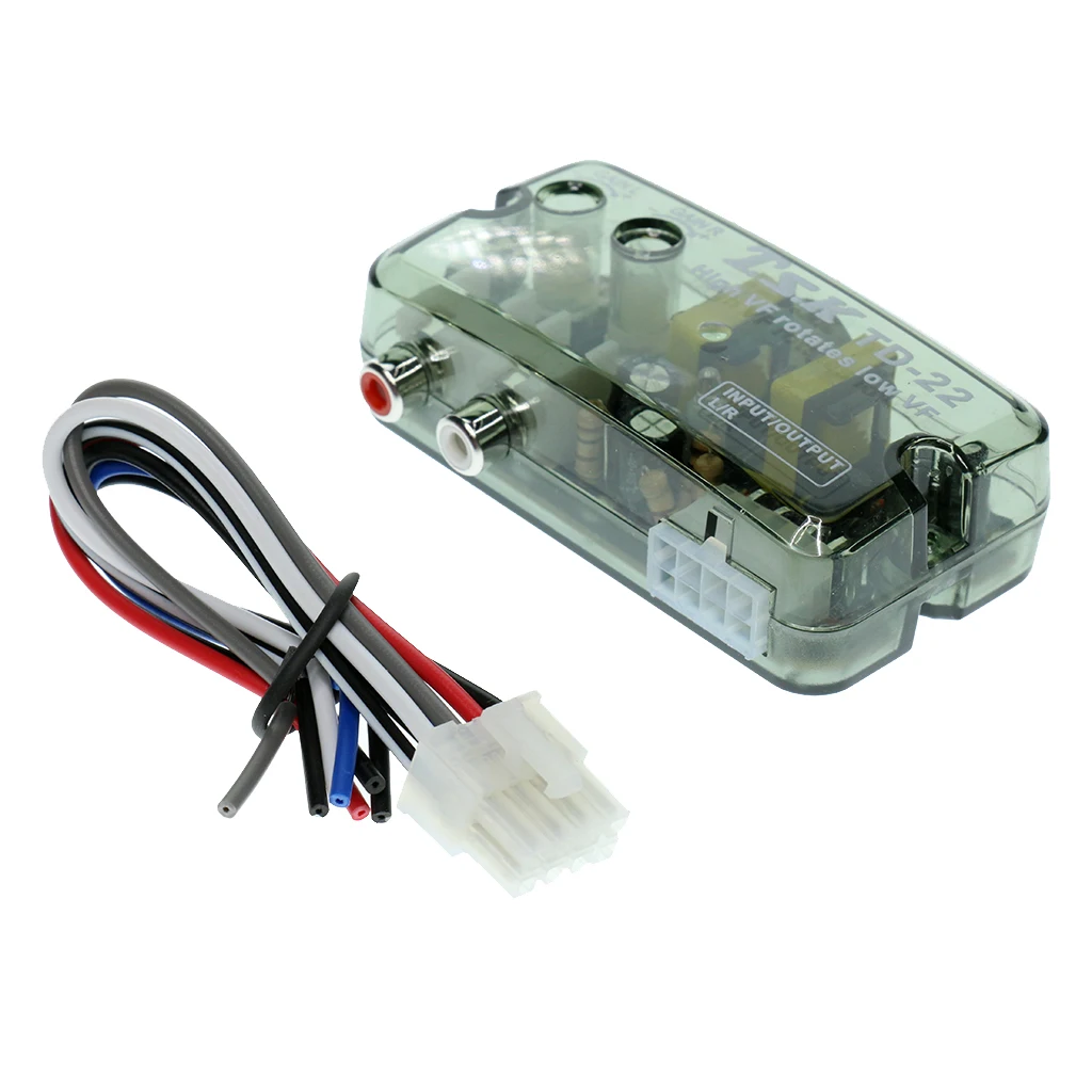 Car Vehicle Audio REM Subwoofer High To Low Level Output Converter W/ Adapter Wire