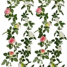 

Artificial Flowers Decoración Hogar Wedding Wall Decor Mariage Home Deco Fleurs Artificielles Boda Rose Eterna Vines Accessories