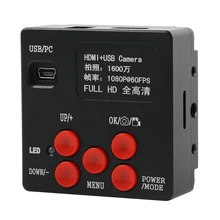 Промышленный микроскоп камера 16MP 1080P Full HD HDMI выходы 60F/S высокоскоростной видеорегистратор с 4G TF картой