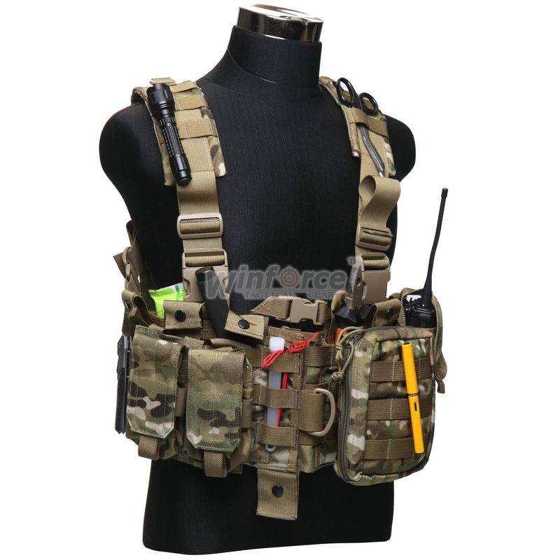 WINFORCE Tactical Gear /WV 06 MOLLE DELTA Vest / 100 CORDURA/ QUALITY GUARANTEED MILITARY AND