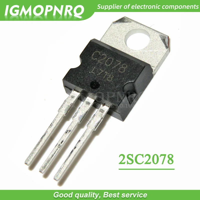 10 шт. 2SC2078 C2078 27 МГц RF Amp Транзистор TO-220 посылка