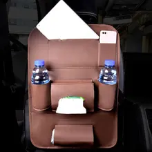 Vehemo искусственная кожа подвесная сумка автоматическое хранение сумка на спинку кресла протектор Авто сиденье сумка детский коврик уход за автомобилем Многофункциональный