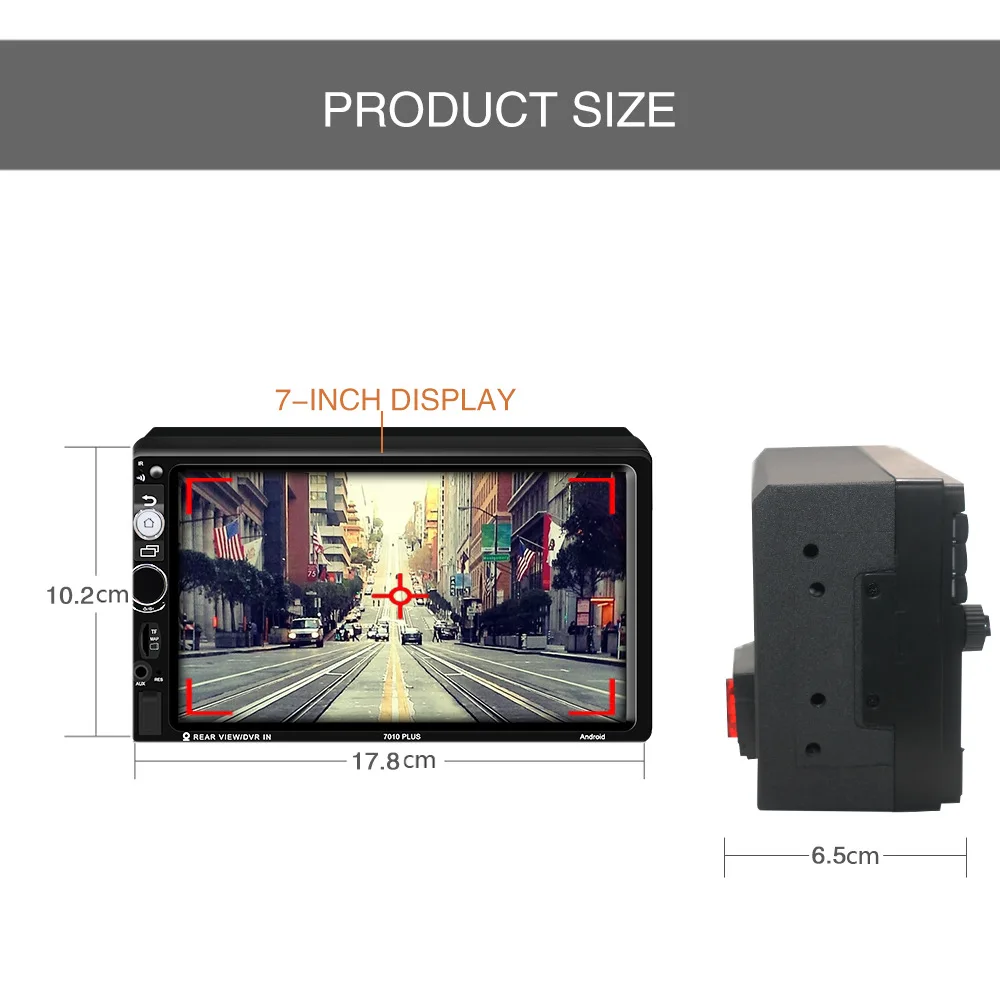 Excellent Android 8.1 2 Din Car radio Multimedia Video Player Universal auto Stereo GPS MAP For Volkswagen Nissan Hyundai Kia toyota CR-V 10