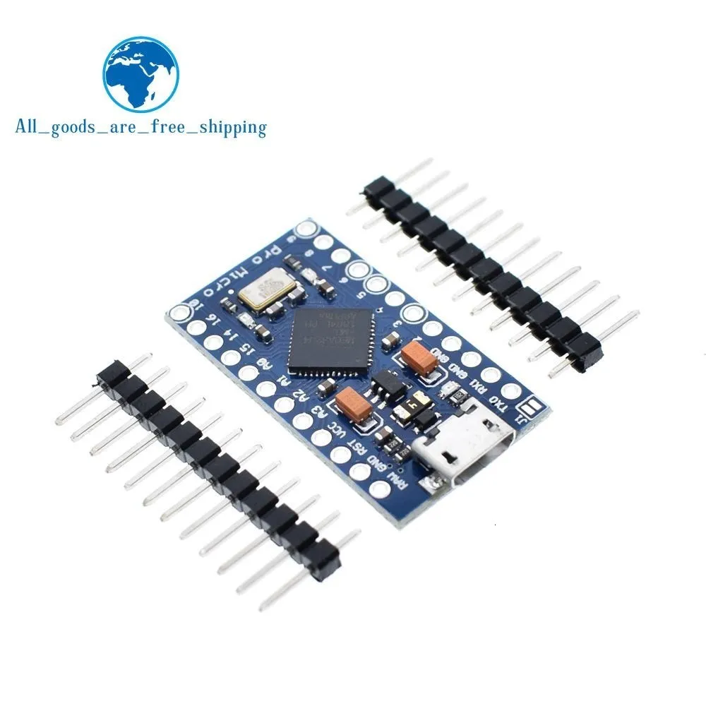 Завеса Pro Micro ATmega32U4 5V 16 МГц заменить ATmega328 для Arduino Pro Mini с 2 Row штыревые для Leonardo Mini Usb Интерфейс