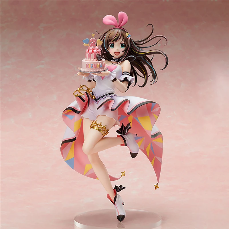 

Virtual Kizuna Ai Figure Ai Chan Birthday A.I. Channel birthday gift sweet cute anime figures model Ornaments