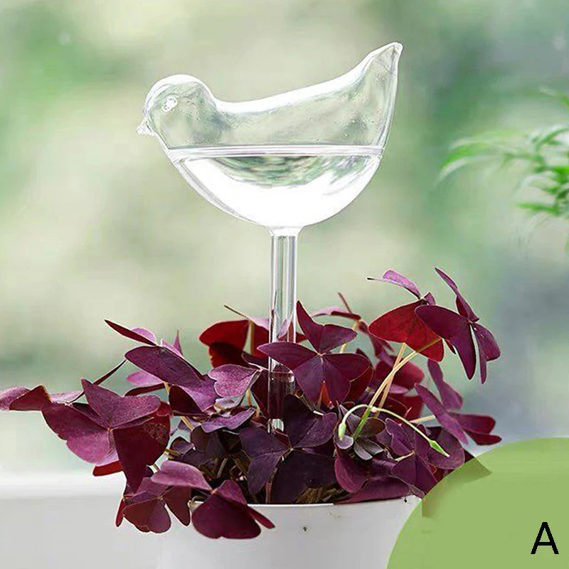 1Pcs Automatic Watering Globe Plant Flower Water Bulbs Animal Shape Glass Home Decor Garden Watering System Self Watering Device 