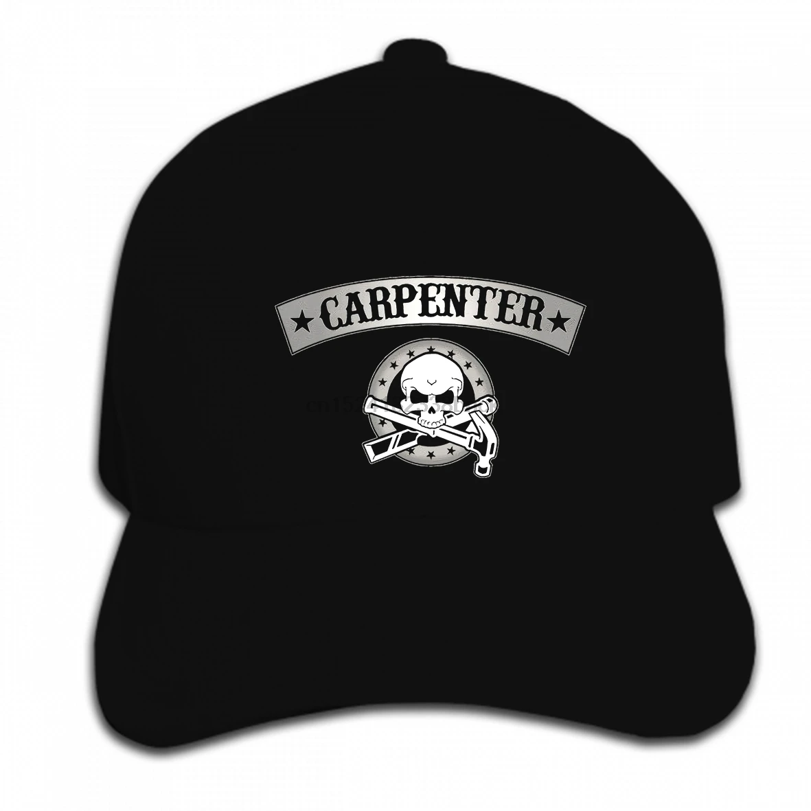 Принт бейсбольная кепка под заказ хип хоп плотники логотип черепа столярные деревянные инструменты Женские Солнцезащитный козырек Кепка
