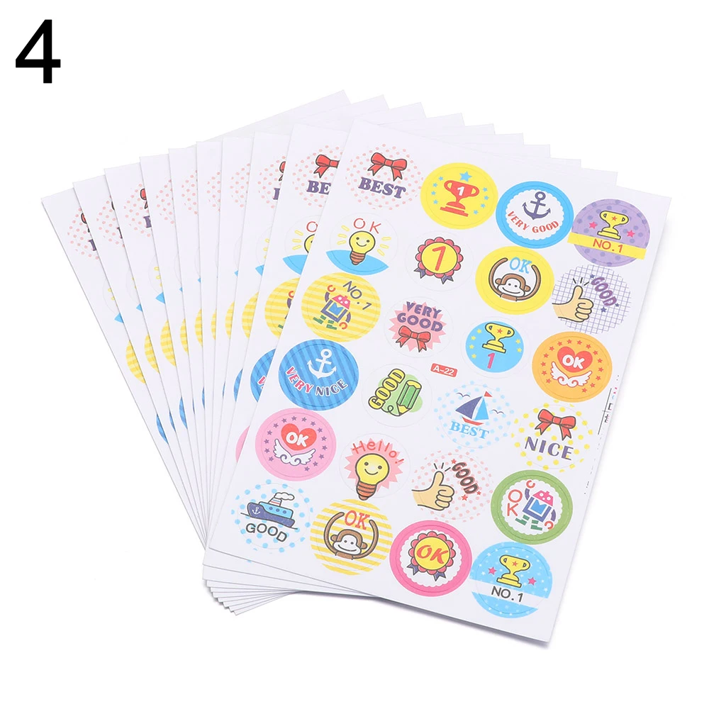 10/25/50pcs Cute Reward Stickers with Word Motivational Stickers for School  Teacher Kids Student Stationery Stickers Kids - AliExpress