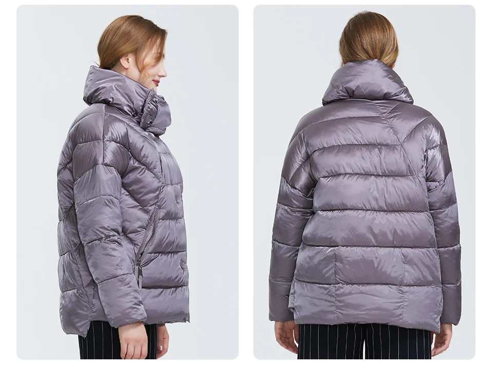 Astrid Зима новое поступление пуховик женский темный цвет верхняя одежда высокое качество короткий стиль толстый хлопок зимнее пальто для женщи AR-7031