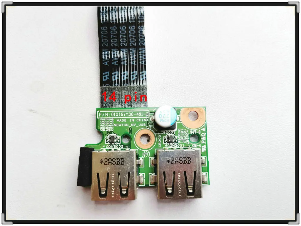 Для HP CQ58 650 655 USB плата 01016YY00 35110EY00 04T-G работает P/N:01016YY00-491-G ноутбук интерфейсная с