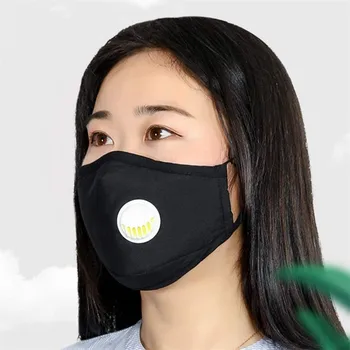 

In Stock 1pcs Reusable Cotton Mouth Cover Respirator Face Windproof Foggy Haze Pollution Respirator Toiletry Kits Dropship