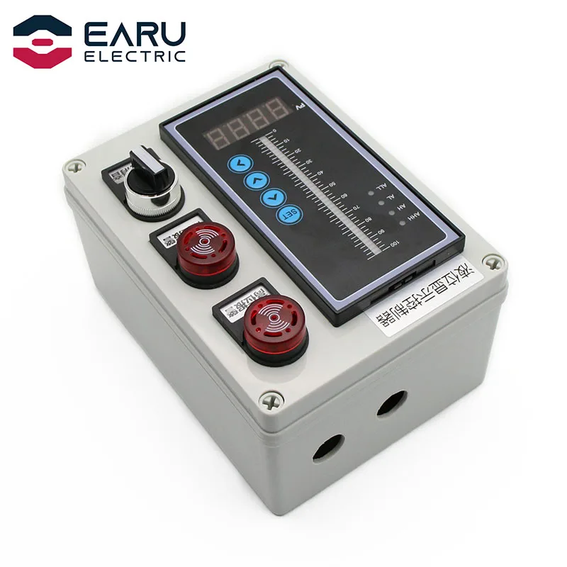 1set 4-20MA 0-5V 0-10V RS485 Output Liquid Oil Water Level Sensor Probe Transmitter Detect Smart Controller Float Switch Alarm Pump Color : 10m Range 10m Cable, Size : 0-5V Output WNJ-TOOL
