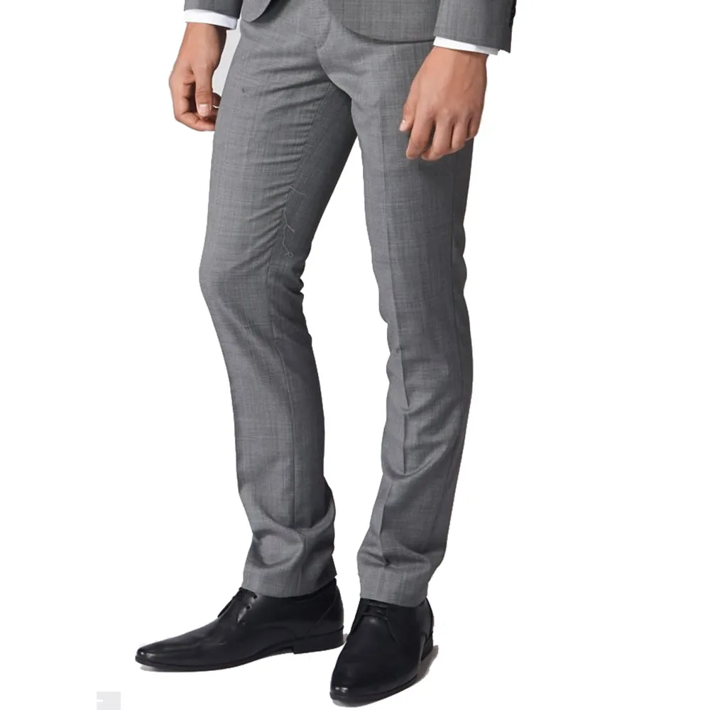 Suit Pants Custom-Made Tailored Slim-Fit Sur Mesure Homme Men