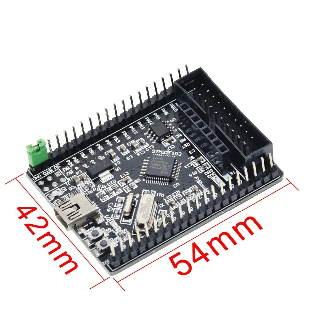 STM32F103C8T6 ARM M3 Development Board - Stm32f103c8t6 Stm32f103 Stm32f1 Stm32 System Board Learning Board Evaluation Kit Development Board for Arduino