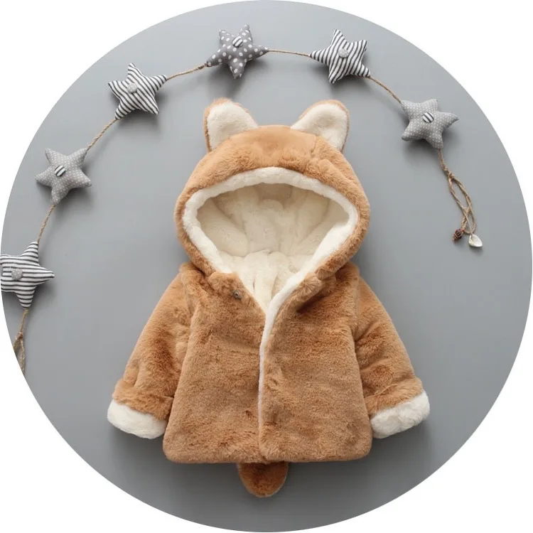 

6-12 Month Seven 0 Eight Treasure Infant Women's Ninety Winter Kids Winter Cotton Dress 1 to 2-3-Year-Old cotton Overcoat