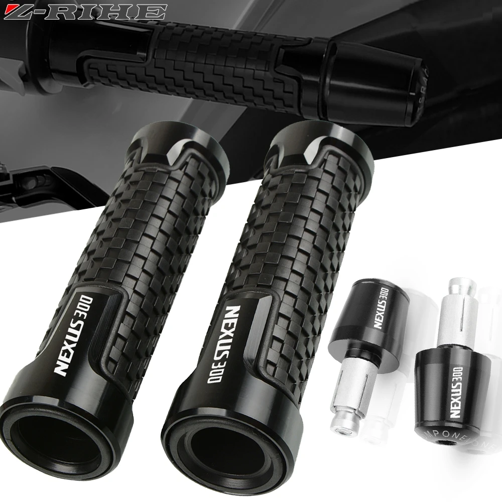 Per Nexus 300 Nexus300 2008-2012 2011 2010 2009 Motociclette In Alluminio 7/8 "22Mm Manopole Per Manubrio Manopole Manopole Per Manubrio Tappo Termina
