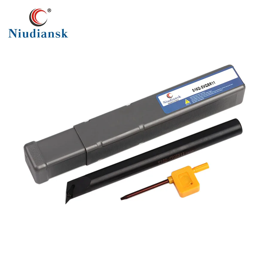 

Internal Turning Tool S16Q-SVQBR11 S20R-SVQBR11 Inner Hole Holder S20R S25S-SVQBR16 SVQBL CNC Lathe Cutter Arbor Boring Bar VBMT