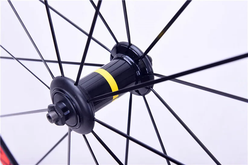 700C Cosmic Elite Road Bike Bicycle Ultralight Aluminum Alloy V Brake Wheels 40mm Wheelset Rims