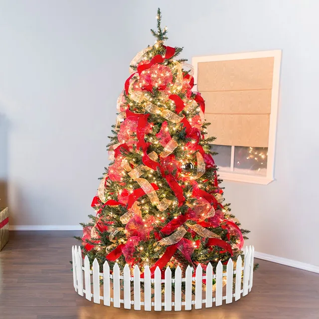 Mini Kis Kerítés Akadály Fa Kézműves Diy Kerti Készlet Növény Virág Cserepes Táj Dekoráció Tartozékok Miniatűr #T2P - Image 3