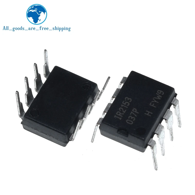 1 Circuit Intégré IR2153D / IR2153 / IR2153PBF - Boîtier DIP8, Driver Pour MOSFET/IGBT