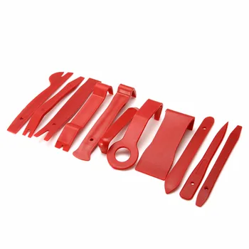 

Hot New 11PCS Car Trim Audio Door Panel Open Removal Installer Pry Kit Hard Plastic Interior Dool Cilp Trim Dash Molding Tool