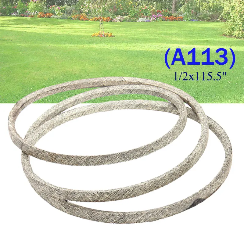 

Deck Belt Mower V-belt Para-aramid fiber S/abre S1642 S1742 S1542 Cut S/cotts dry cloth For J/ohn Deere M124895 Accessories 42 "