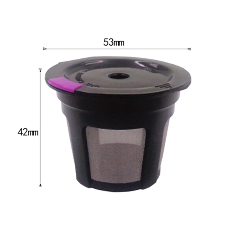6 шт. цикл повторный фильтр кофейный кофе стручки капсула бобовая раковина для пудры фильтр Замена посуда для напитков кувшин фильтр для воды картридж