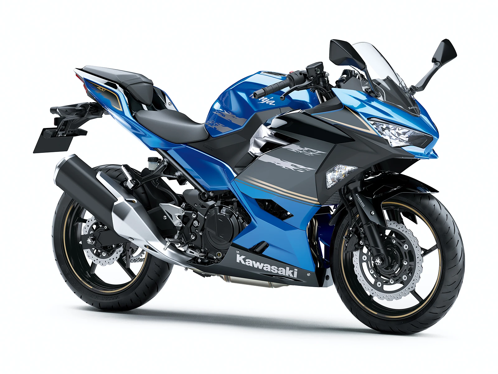 Комплект обтекателей для мотоцикла Kawasaki ninja 400 r NINJA400R 18 19 20 впрыски ABS полный обтекатель наборы- глянцевые кузова