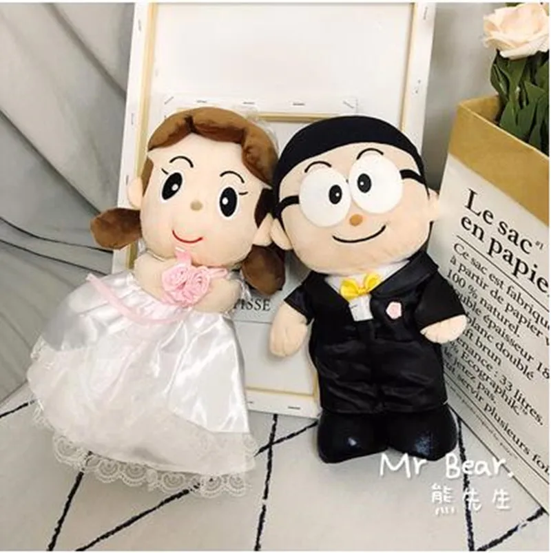 doraemon wedding doll