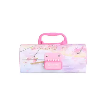 

pencil case 3 layers password lock kawaii lapiz unicornio papeleria estuche capacidad piornik school bag supplies capacity V8M1