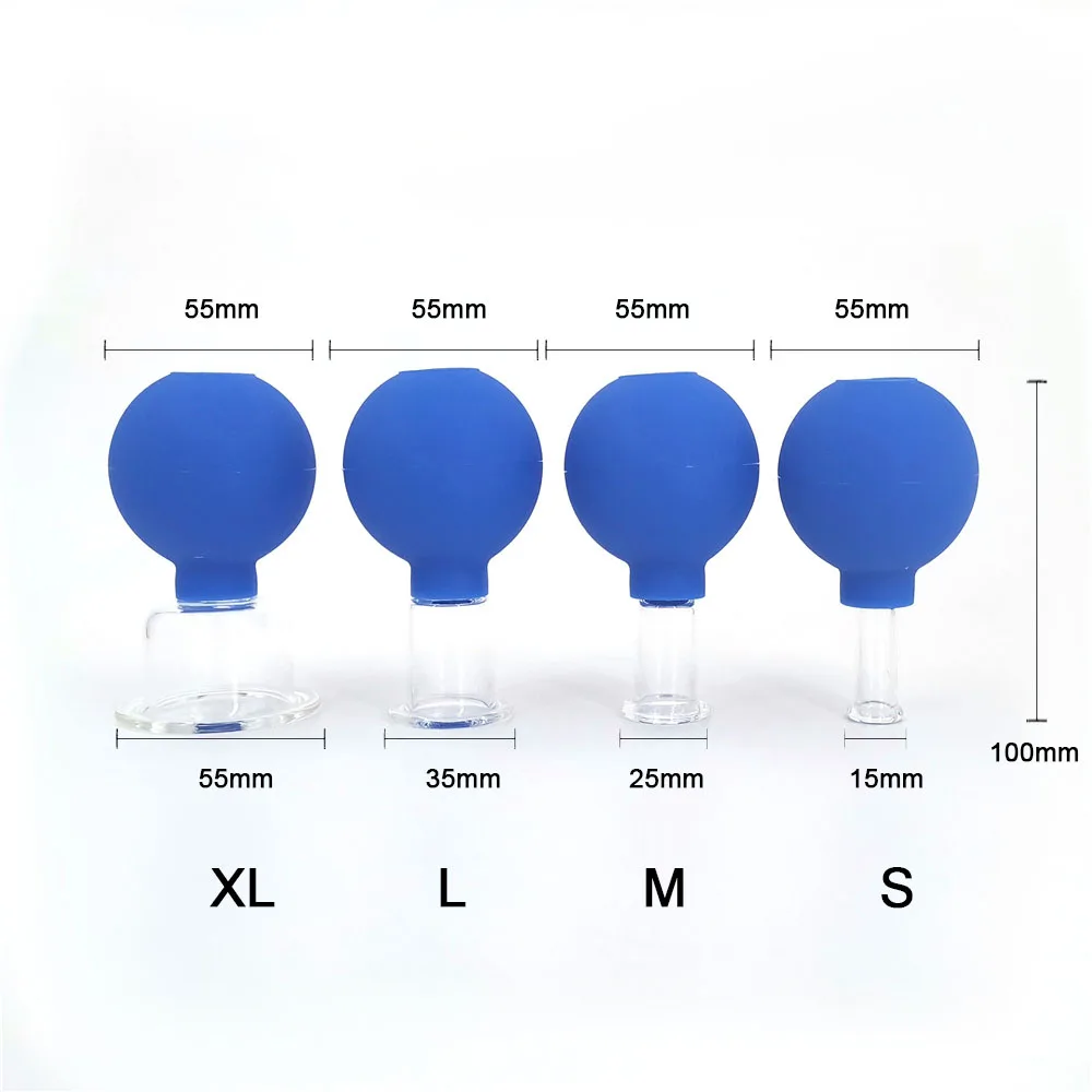 Ventouses sous vide en caoutchouc, tasses de Massage pour le corps, canettes Anti-Cellulite, pot sous vide pour Massage du visage, chinois médical T_voghion.com