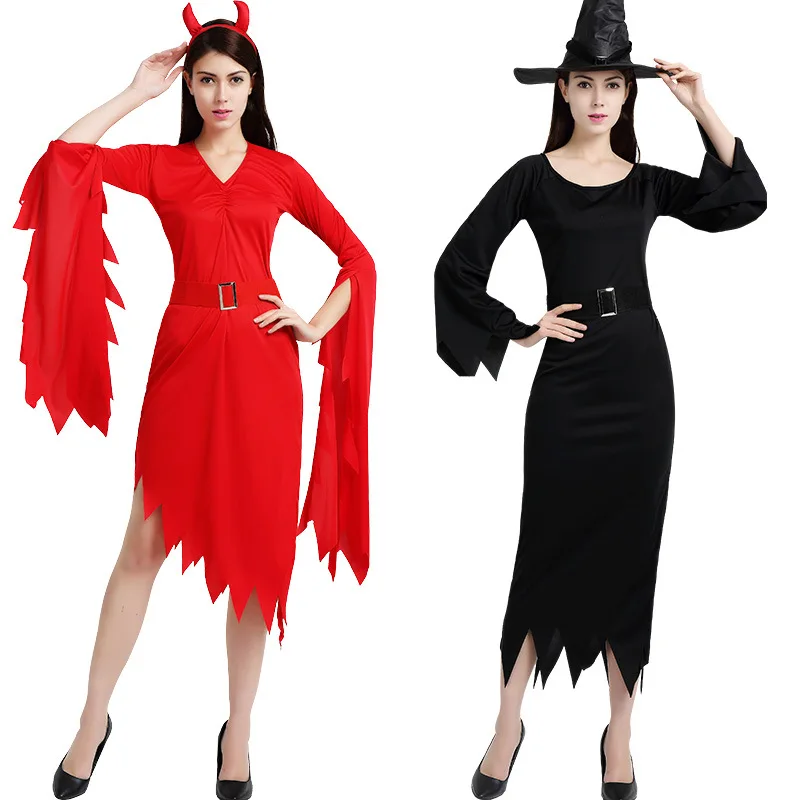 BOHOWAII Witch cosplay disfraz Mujer, костюм на Хэллоуин, одежда, Carnaval Volwassen Kostuums для взрослых, ЖЕНСКИЕ НАРЯДНЫЕ вечерние платья
