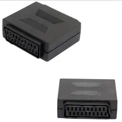 21 pin SCART Соединительная муфта адаптер Женский к гнезду F/F розетки соединительные 21p евро вилка SCART