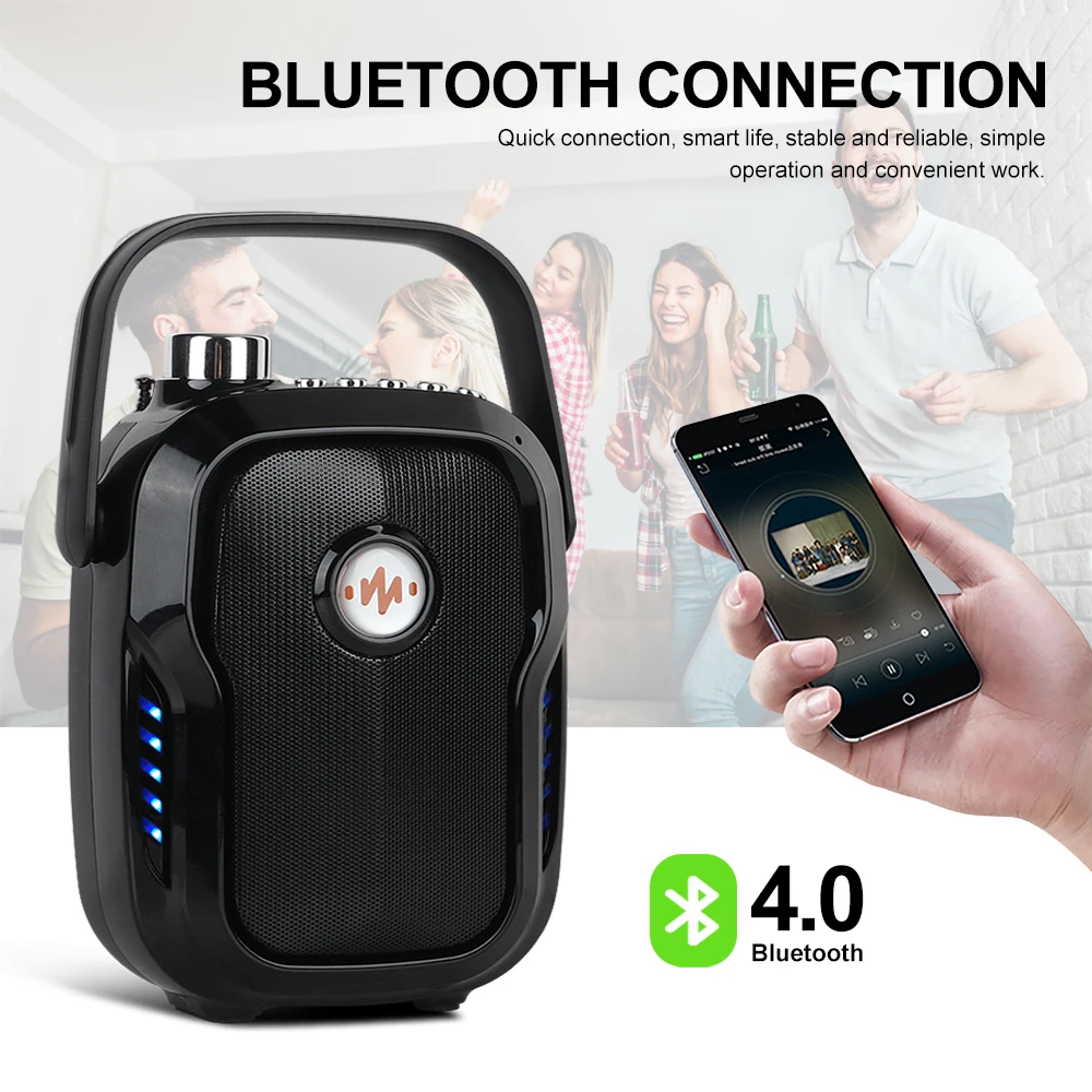 XTUGA Bluetooth голосовой усилитель с беспроводной гарнитурой микрофон