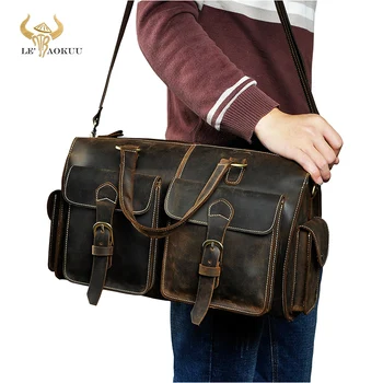 AliExpress - 49% Off: Men Origianl Leather Designer Travel Business Briefcase Heavy Duty Computer Laptop Bag Attache Portfolio Tote Messenger Bag 1097