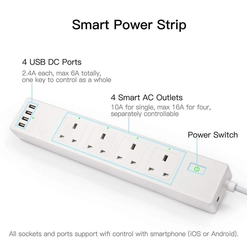 smart extension lead alexa