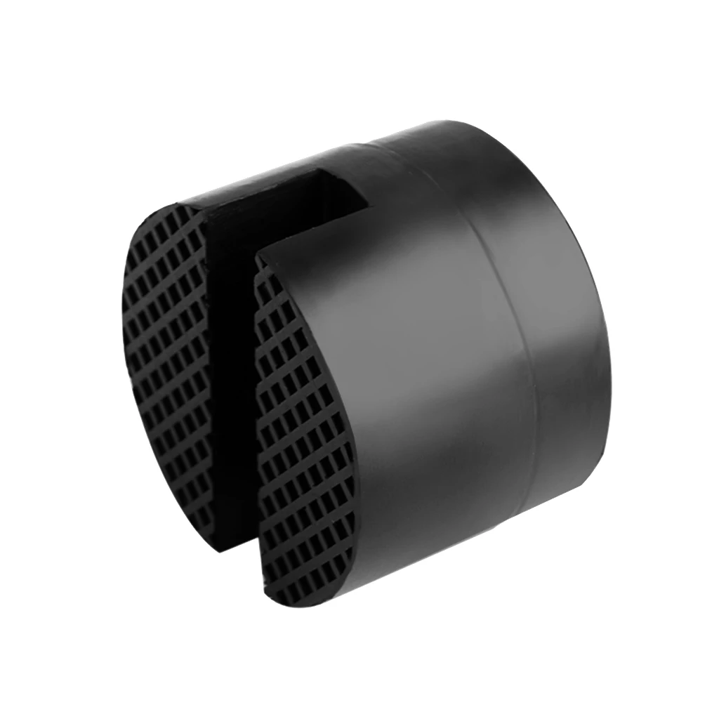 Rubber Jack Pad Tool Adapter Anti-slip Slotted Frame Rail Protector 50X50mm